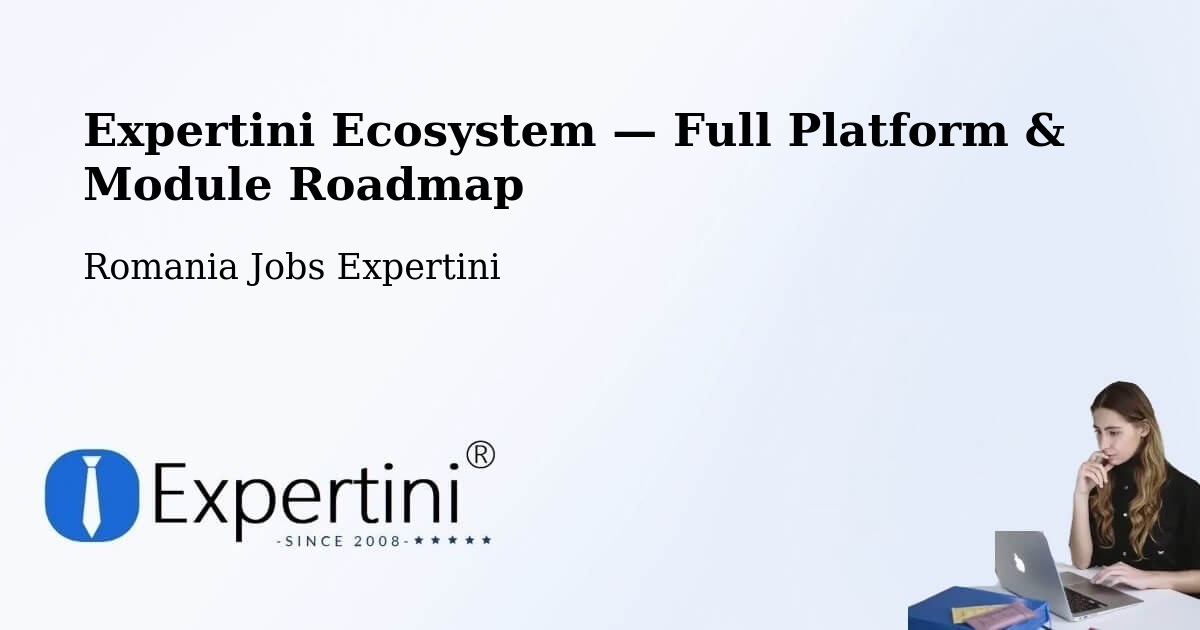 Expertini Ecosystem — Full Platform & Module Roadmap – Duda