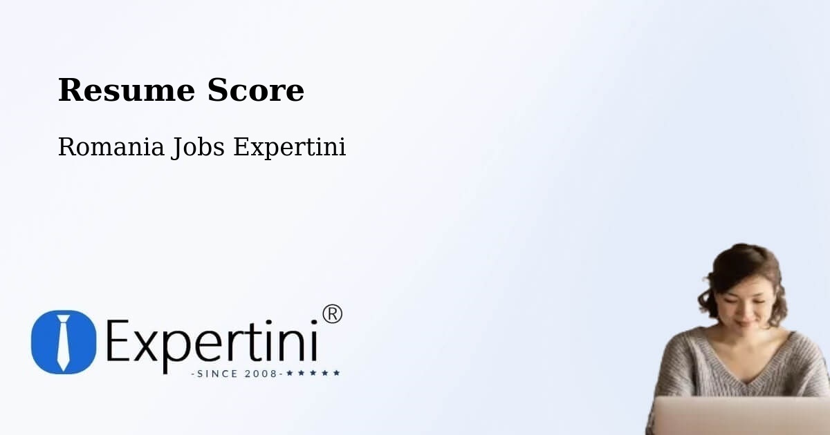 Resume Score & Job Description Match Tool – Duda - Romania Jobs Expertini